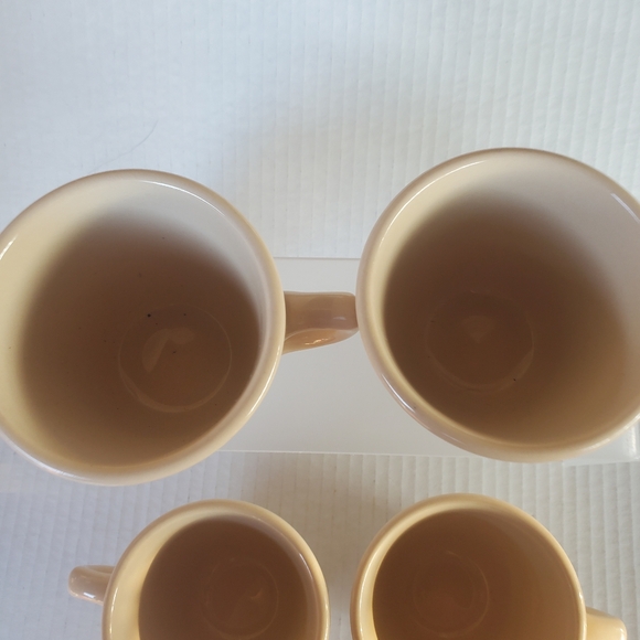 VINTAGE NESTLE'S INCA WARE COFFEE CUP, SET Of 4 SHENANGO CHINA, NEW CASTLE, PA - Picture 6 of 7